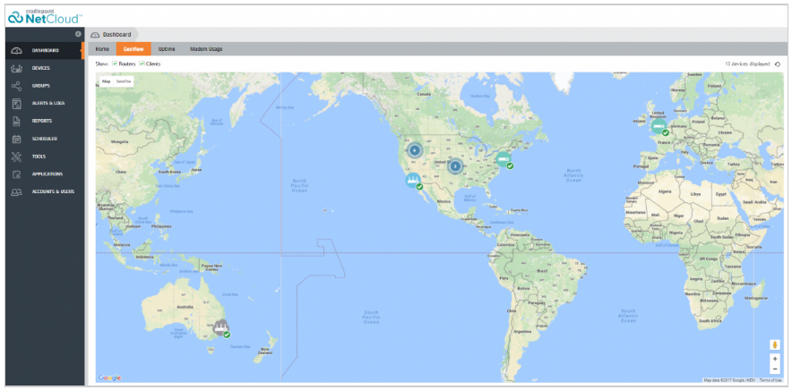 ECM Global Geoview Screenshot