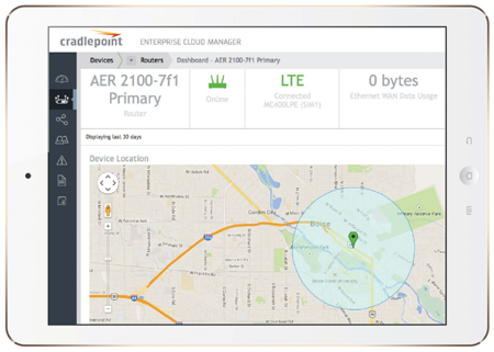 Location services and geo-fencing only available in Enterprise Cloud Manager PRIME