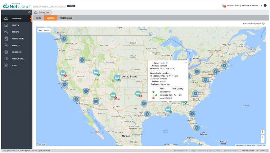 GeoView Dashboard 